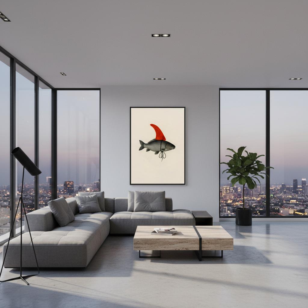 Gate 16 - End Illusion Wall Art Print